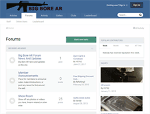 Tablet Screenshot of bigborear.com